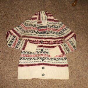 Cambridge Dry Goods Lamsbwool Sweater Cardigan S